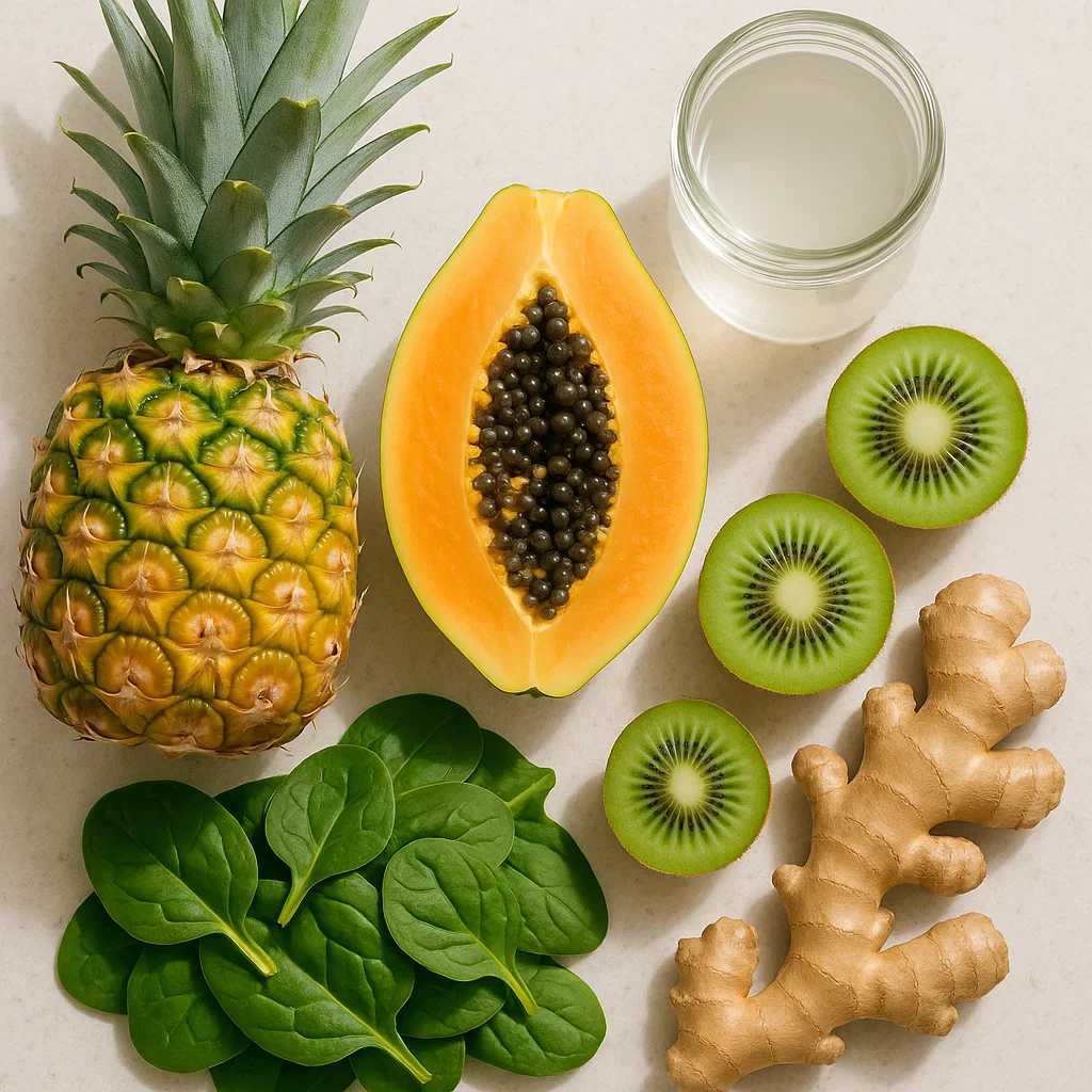 Digestive Enzyme Smoothie for Better Digestion and Energy 6 Smoothie ingredients for digestion