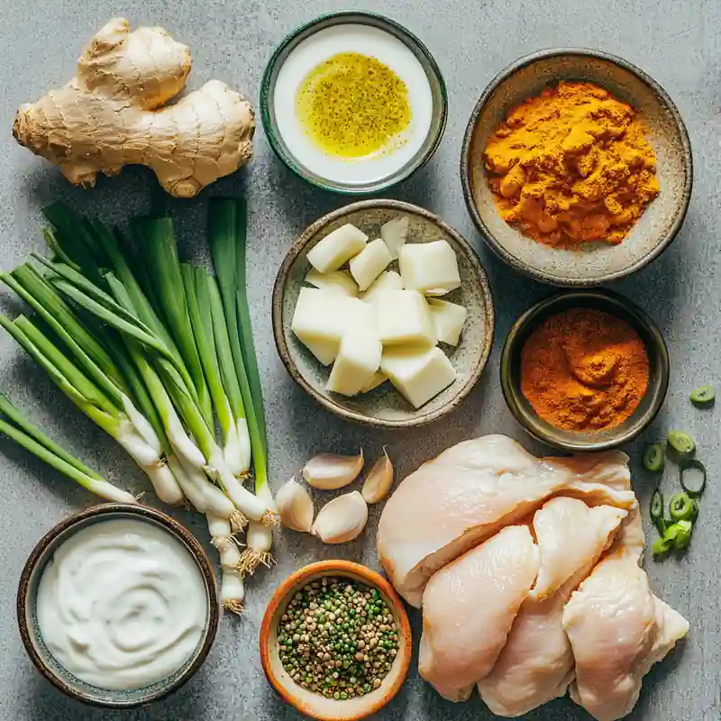 Low FODMAP Slow Cooker Chicken Curry Recipe in 6 steps 7 Ingredients for low FODMAP slow cooker chicken curry