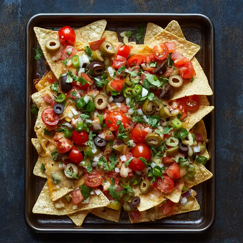 Low-FODMAP Nachos Recipe for a Delicious, Gut-Friendly Treat 10 Adding toppings to low-FODMAP nachos recipe