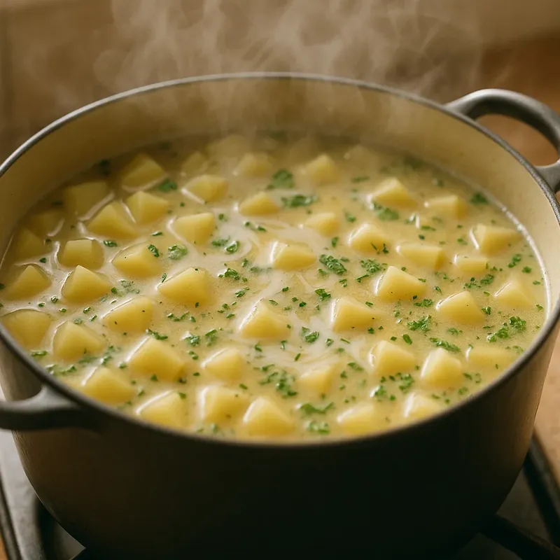 Healthy Chicken Pot Pie Soup – 5 Brilliant Tips, Feel-Good Flavor 8 Mirepoix and light roux for healthy chicken pot pie soup