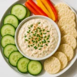 low fodmap cold crab dip recipe featured image