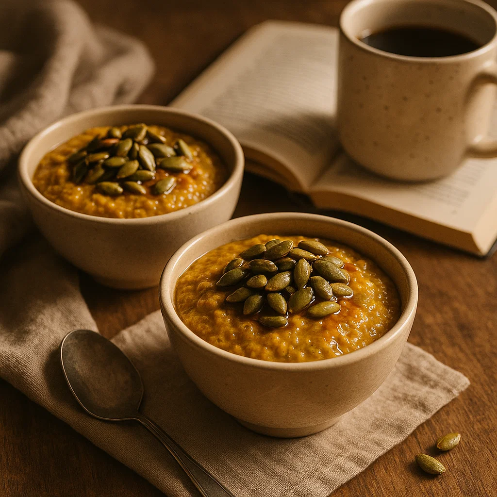 Pumpkin Chia Pudding – Cozy, Healthy, Make-Ahead Breakfast 7 served pumpkin chia pudding with pumpkin seeds
