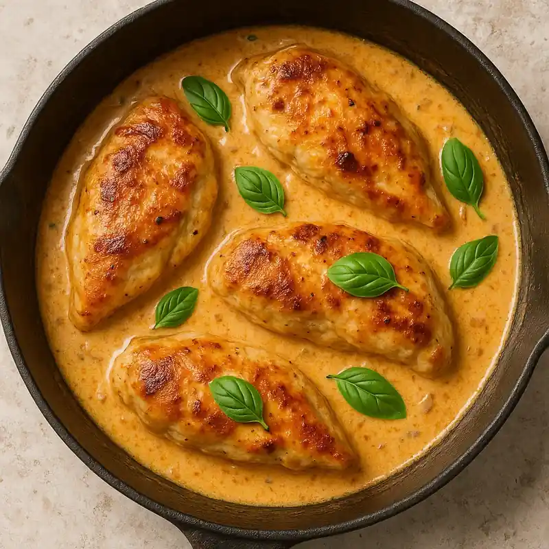 final marry me chicken low FODMAP recipe