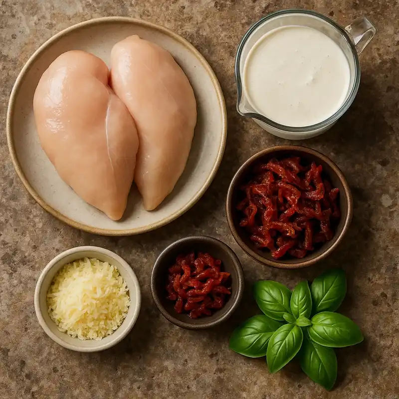 ingredients for marry me chicken low FODMAP